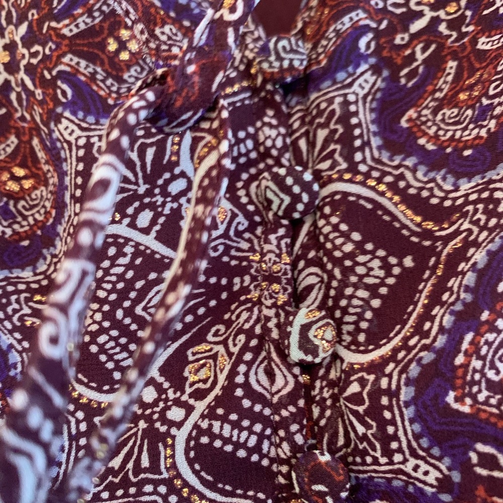 Printed Mini dress size Small - Picture 5 of 5